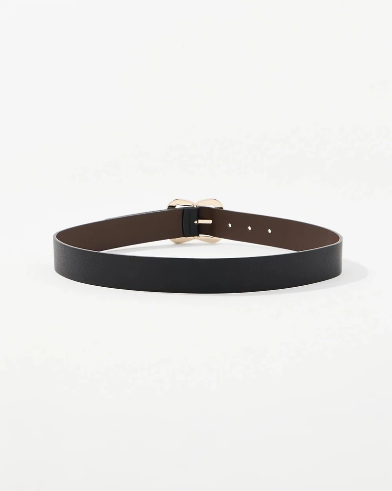 Reversible Denim Belt