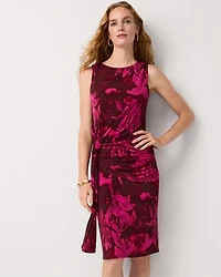 Faux Side-Tie Sleeveless Dress