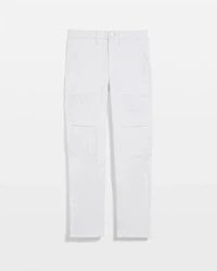 High-Rise Cargo Straight Jean