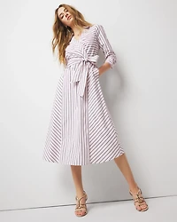 Poplin Midi Shirt Dress