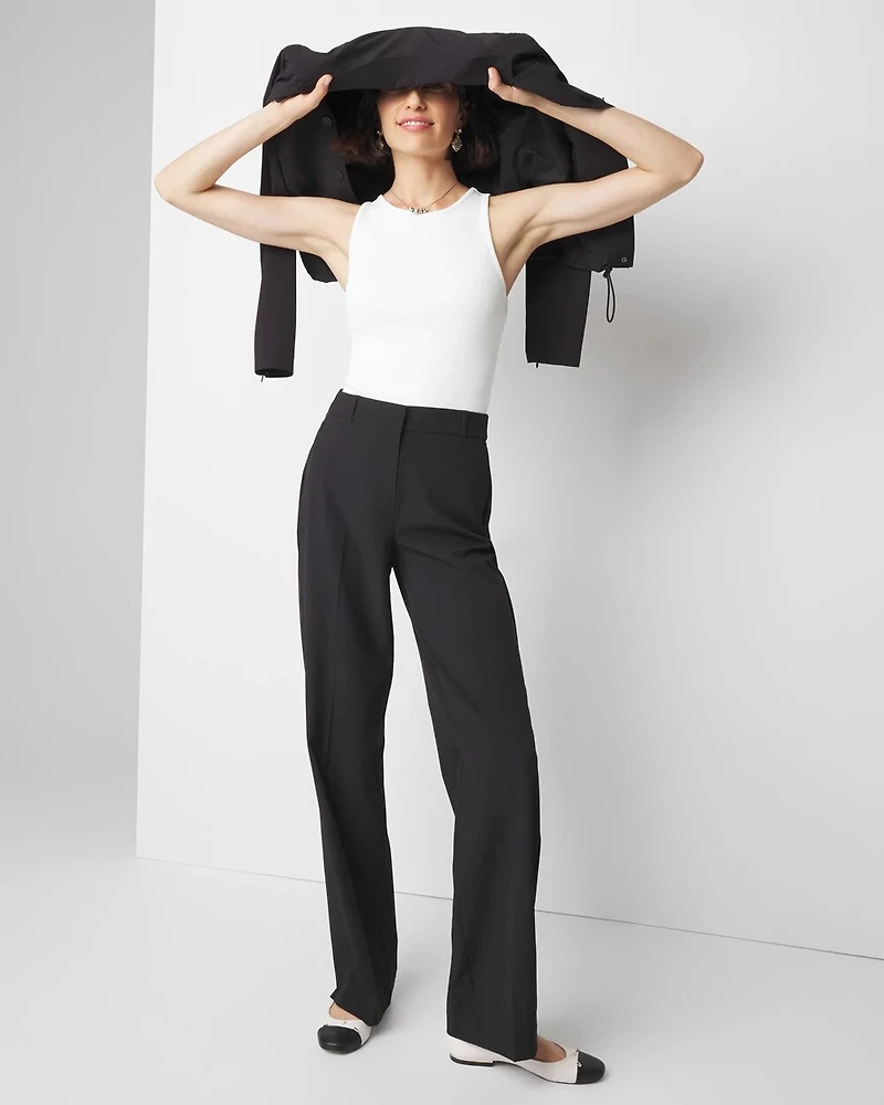 WHBM® Petite Lightweight Luna Wide Leg Trousers