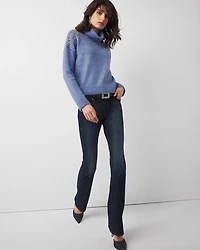 Embellished Turtleneck Sweater