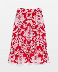 Tiered Midi Skirt