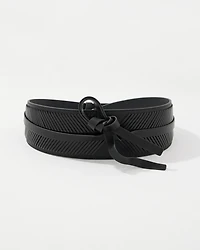 Whip-Stitch Tie Obi Belt