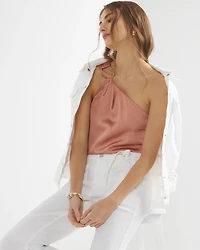 One-Shoulder Ring Top