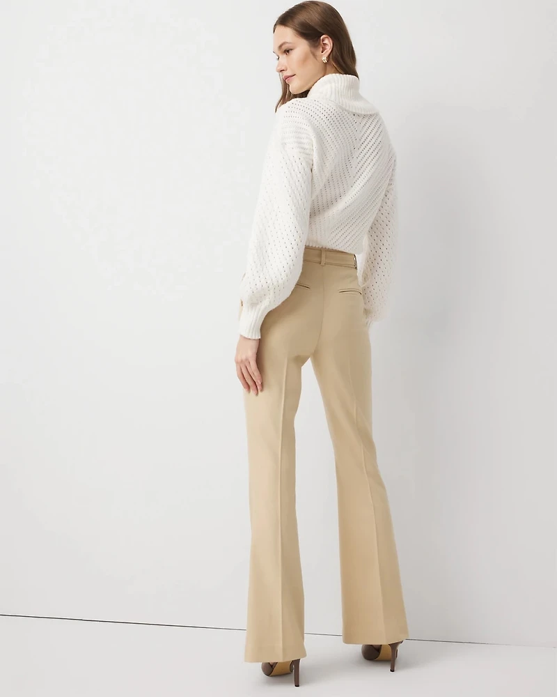 Petite Mid Rise Piper Flare Pant