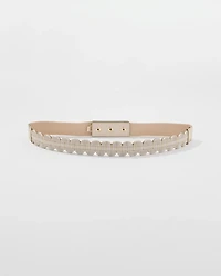 Mixed Metal Stretch Belt