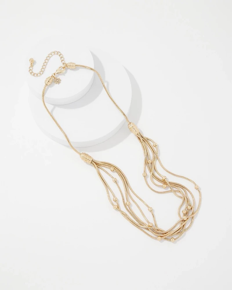 Sculptural Knots Necklace