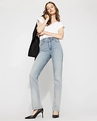 V-Neck Tee with Epaulets