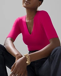 WHBM® FORME Elbow-Sleeve Top