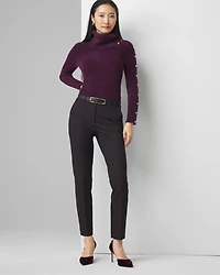 WHBM® Elle Slim Ankle Jacquard Pant