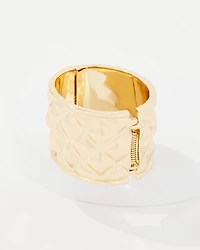 Gold Quilted Cuff