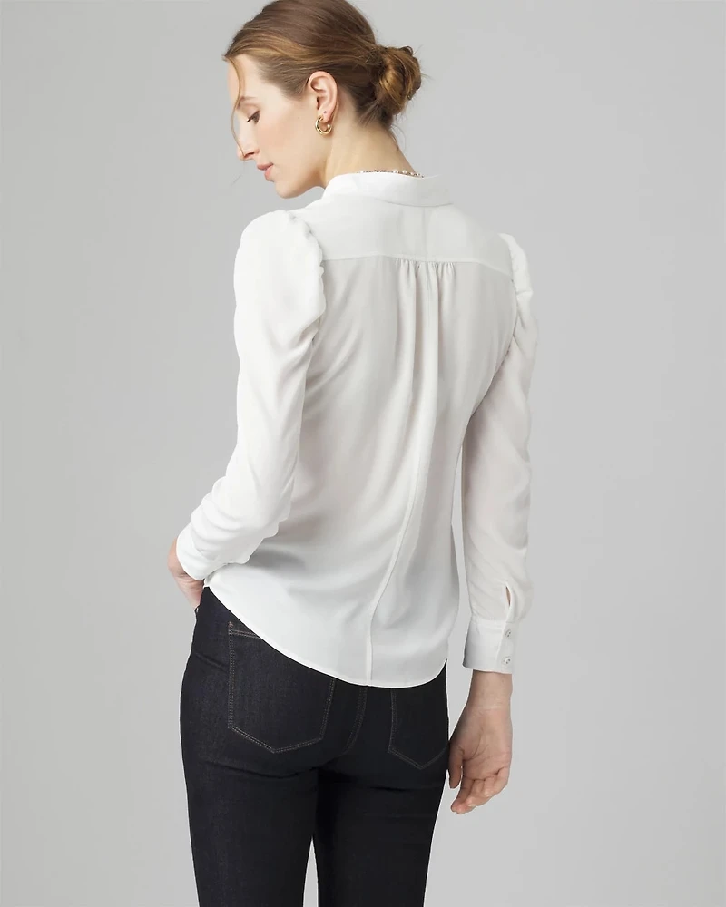 Long Sleeve Y-Neck Shirt