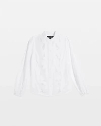 Floral Cutwork Shirt
