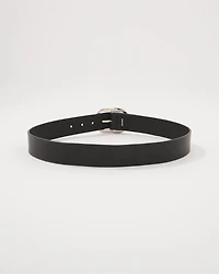 Mixed Metal Buckle Belt