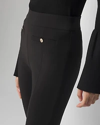 High-Rise Scuba Bootcut Pants