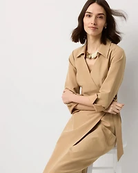 Petite Wrap Dress
