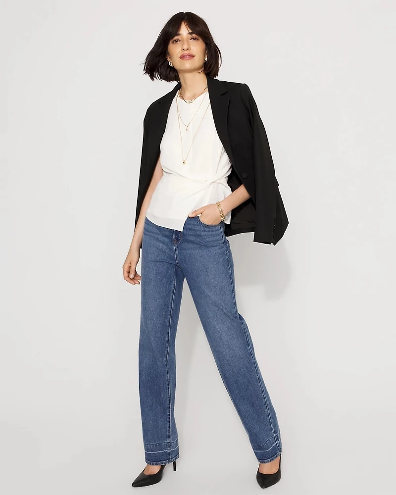 Draped Waist Shell