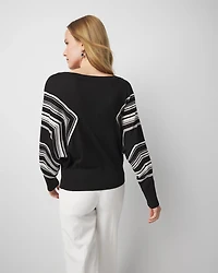Striped Dolman Sweater