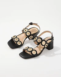 Leather Heeled Sandal
