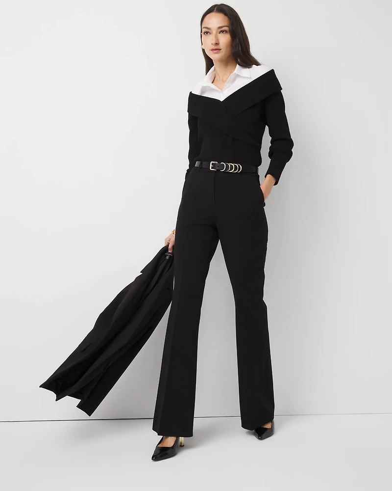 Convertible Surplice Sweater