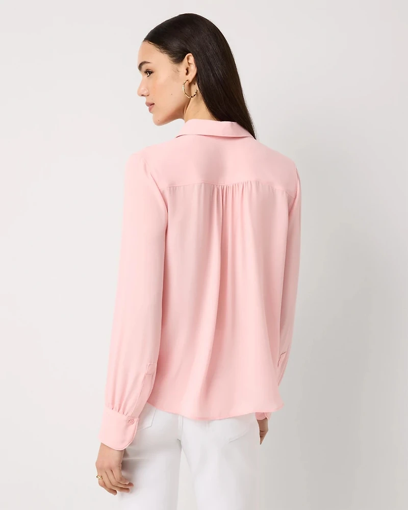 Soft Shirt with Piping