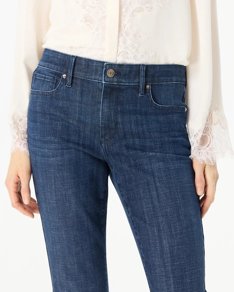 Release Hem Mid-Rise Bootcut Jeans