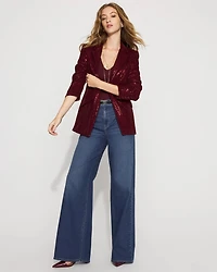 WHBM®  One-Button Sequin Blazer