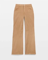 High-Rise Pret Double Pocket Wide-Leg Pant