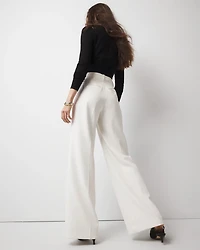 Pleated Wide Leg Pants