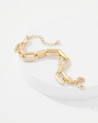 Pillowy Links Toggle Bracelet