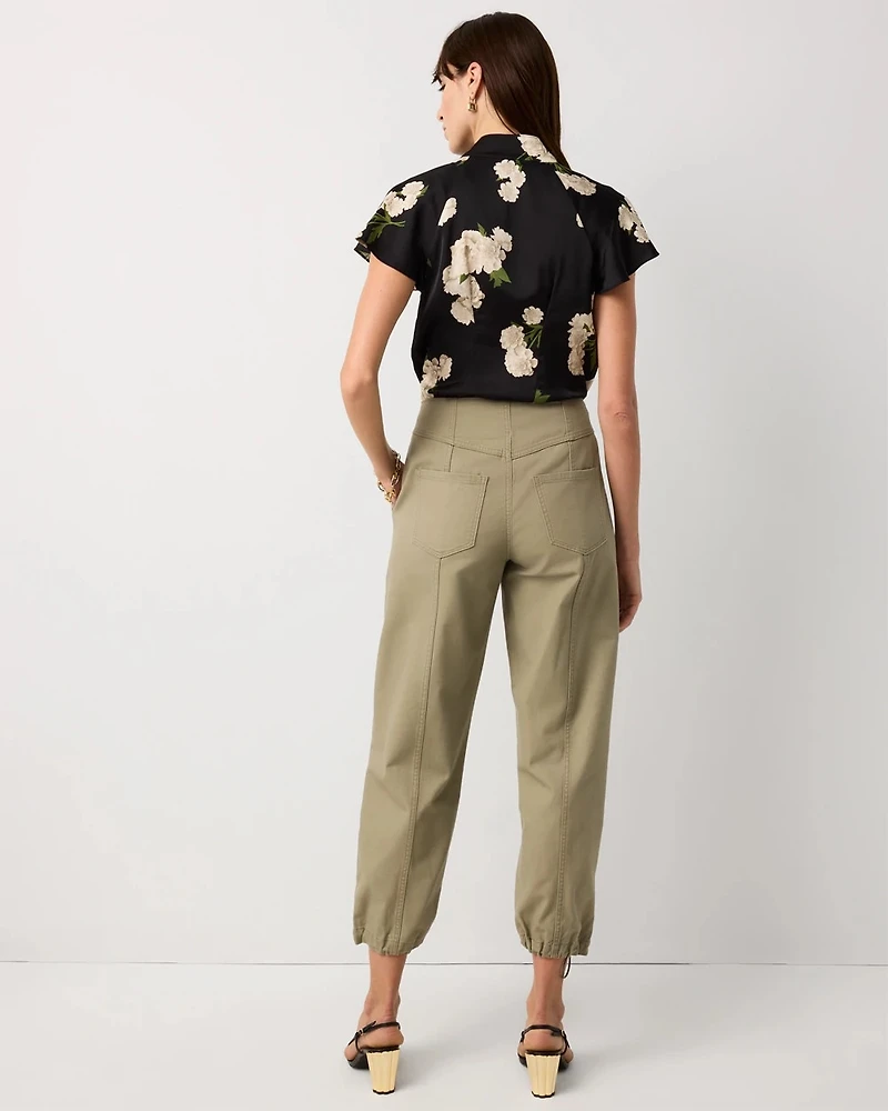 Pret Mid Rise Relaxed Ankle Pant