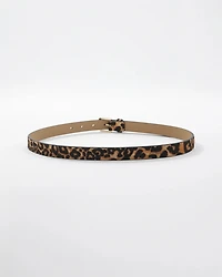 Leopard Skinny Pant Belt