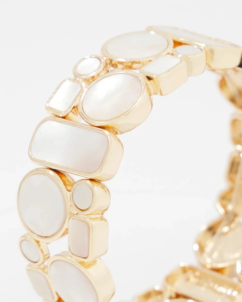 Mother of Pearl Stretch Bracelet