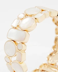 Mother of Pearl Stretch Bracelet