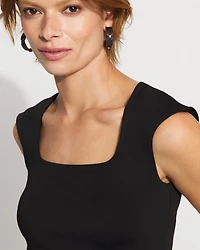 WHBM FORME™ All Ways Stretch Square Neck Top