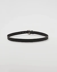 Ball Chain Faux Leather Belt