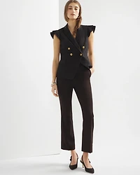 Cropped Slim Flare Pant