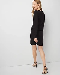 Dolman Sleeve Knit Dress