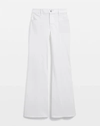 High-Rise Double Pocket Wide-Leg Jean