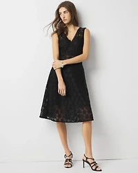 Petite Lace Cocktail Dress