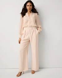 Lace Detail Wide Leg Jumpsuit
