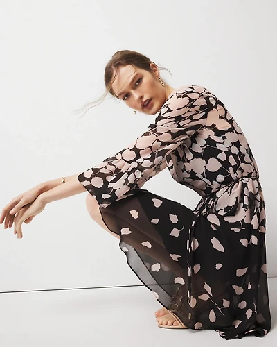 Petite Floral Tunic Dress