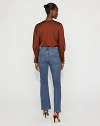 Mid-Rise Bootcut Jean