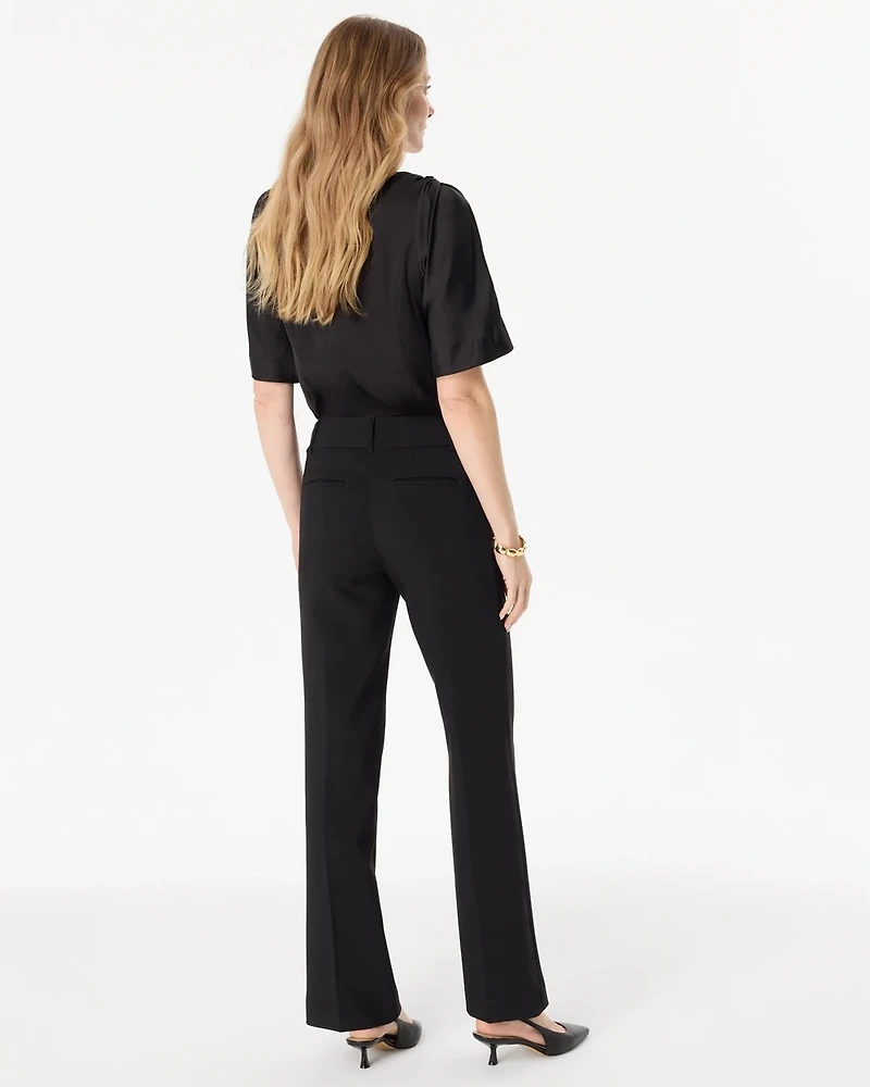 Petite Luxe Stretch Mid Rise Riley Trouser