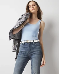 WHBM FORME™ All Ways Stretch Dual Neck Tank