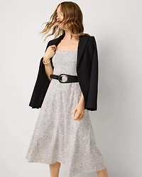 Poplin Midi Dress