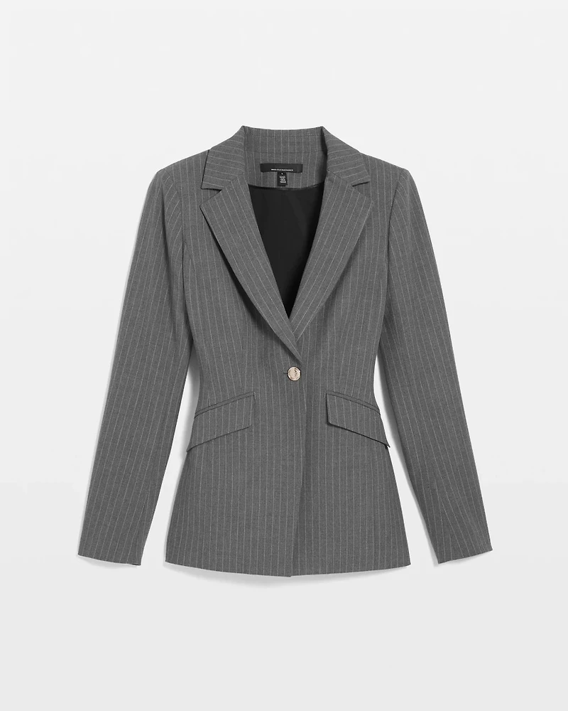 WHBM® One-Button Blazer Pinstripe