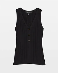 Knit Henley Tank
