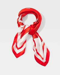 Floral Print Square Scarf